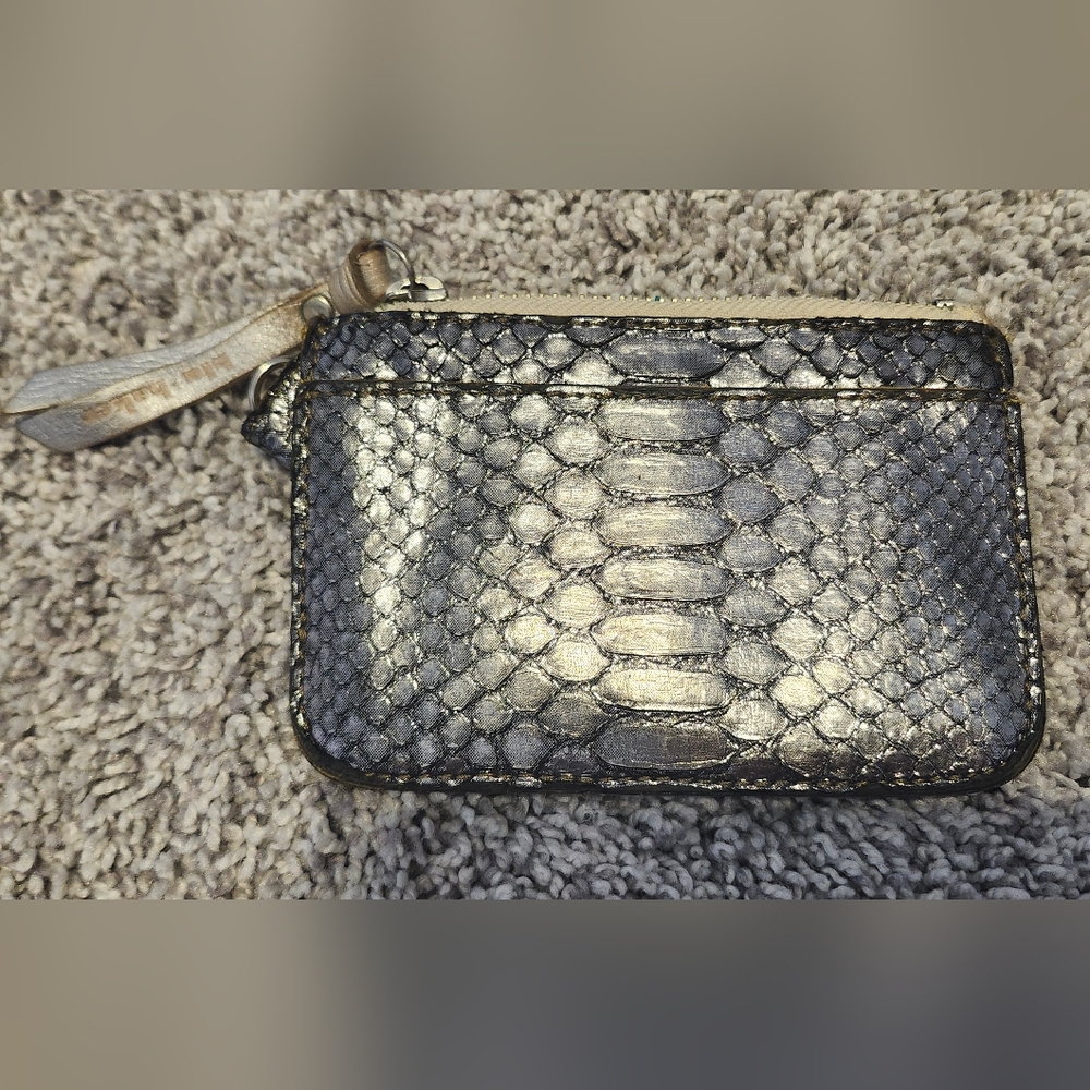 Blu + Baker Exotic Genuine Python Leather Cardhol… - image 2